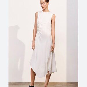 Elizabeth and James Vintage Asymmetrical Cream Dress